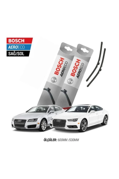 Audi A7 2015 Model Bosch Aeroeco Muz Silecek Takımı ürün görseli 1