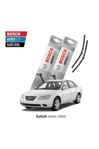 Hyundai Sonata 2010 Model Bosch Aeroeco Muz Silecek Takımı ürün görseli 1