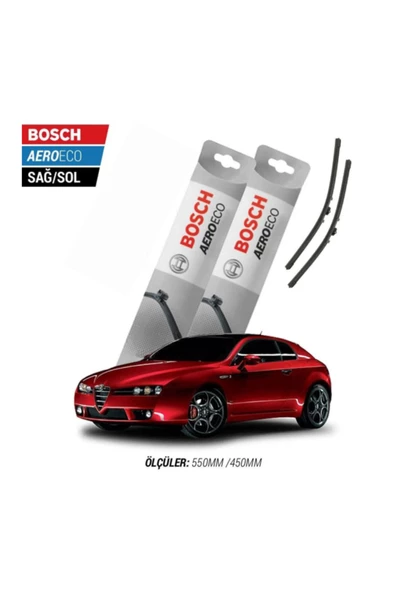Alfa Romeo Brera 2008 Model Bosch Aeroeco Muz Silecek Takımı ürün görseli 1