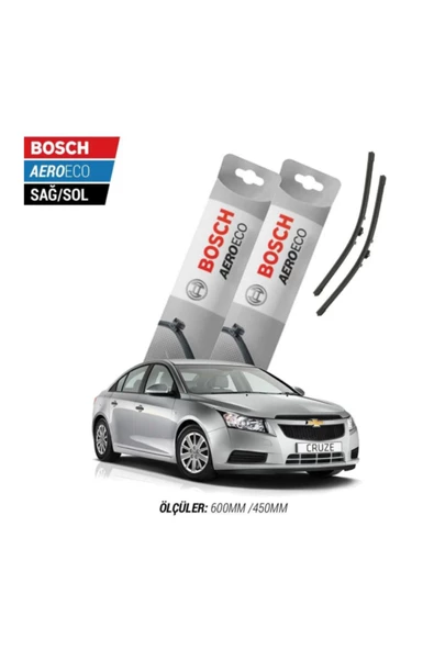 Chevrolet Cruze 2012 Model Bosch Aeroeco Muz Silecek Takımı ürün görseli 1