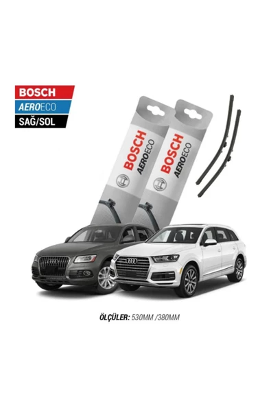 Audi Q5 2012 Model Bosch Aeroeco Muz Silecek Takımı ürün görseli 1