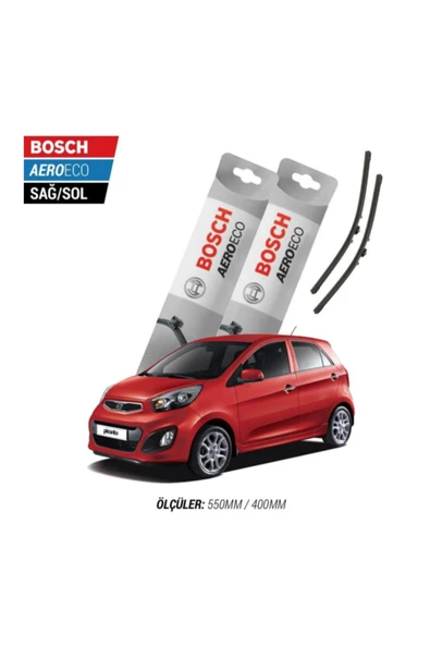 Kia Picanto 2011 Model Bosch Aeroeco Muz Silecek Takımı ürün görseli 1