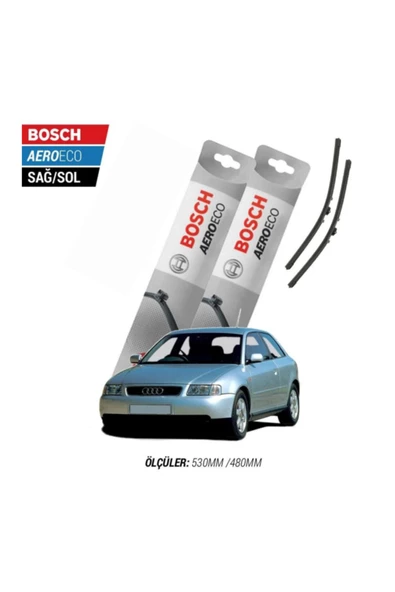 Audi A3 1998 Model Bosch Aeroeco Muz Silecek Takımı ürün görseli 1