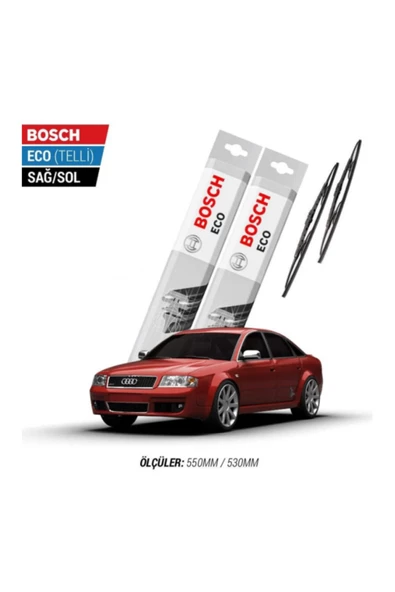 Audi A6 2000 Model Silecek Takımı Bosch Eco (telli) ürün görseli 1