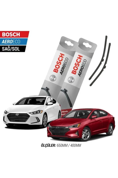 Hyundai Elantra 2017 Model Bosch Aeroeco Muz Silecek Takımı ürün görseli 1