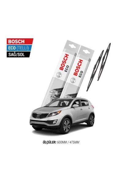 Kia Sportage 2014 Model Silecek Takımı Bosch Eco (telli) ürün görseli 1