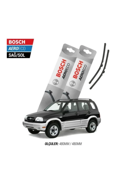 Suzuki Grand Vitara 2003 Model Bosch Aeroeco Muz Silecek Takımı ürün görseli 1
