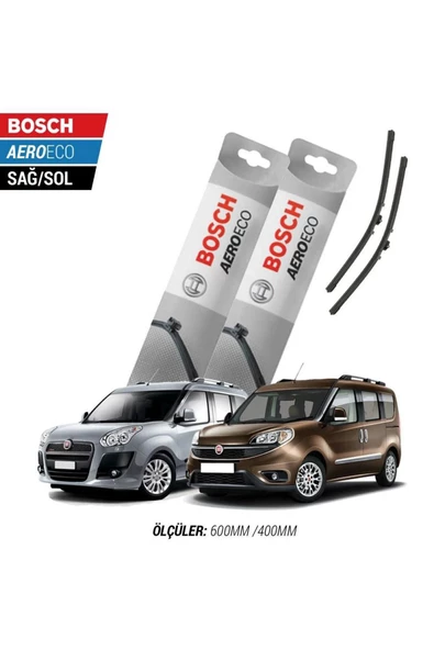 Fiat Doblo 2013 Model Bosch Aeroeco Muz Silecek Takımı ürün görseli 1