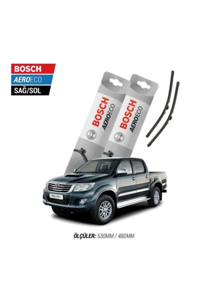 Toyota Hilux 2005 Model Bosch Aeroeco Muz Silecek Takımı ürün görseli 1