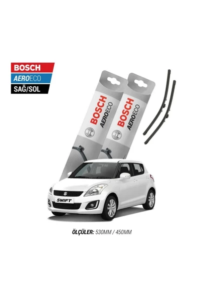 Suzuki Swift 2012-2020 Model Bosch Aeroeco Muz Silecek Takımı ürün görseli 1