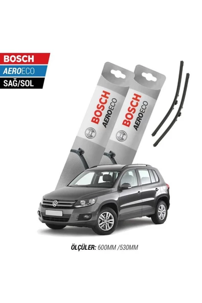 Volkswagen Tiguan 2014 Model Bosch Aeroeco Muz Silecek Takımı ürün görseli 1