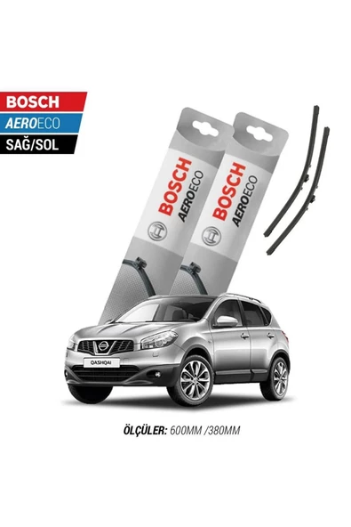 Nissan Qashqai 2011 Model Bosch Aeroeco Muz Silecek Takımı ürün görseli 1