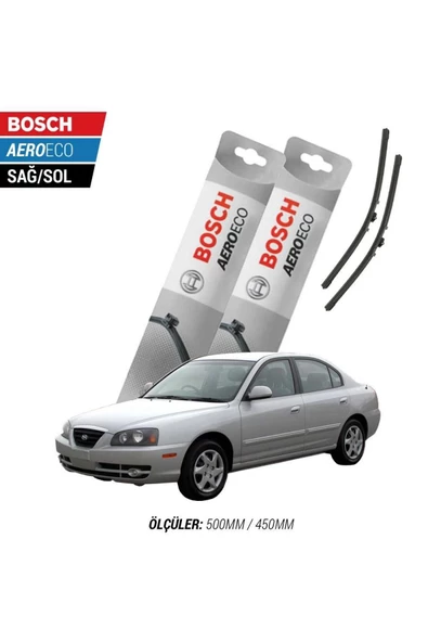 Hyundai Elantra 2004 Model Bosch Aeroeco Muz Silecek Takımı ürün görseli 1