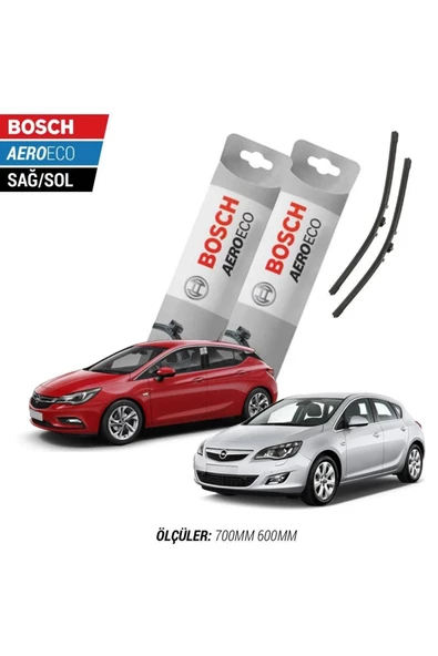 Opel Astra J / K 2019 Model Bosch Aeroeco Muz Silecek Takımı ürün görseli 1