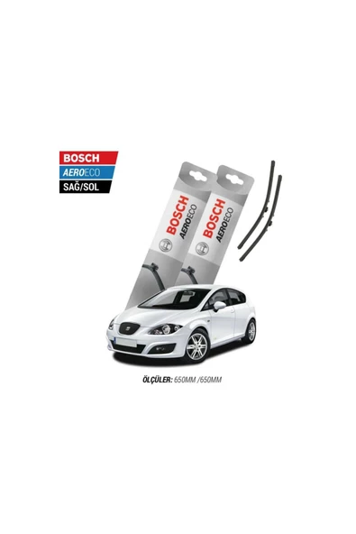 Seat Leon 2011 Model Bosch Aeroeco Muz Silecek Takımı ürün görseli 1