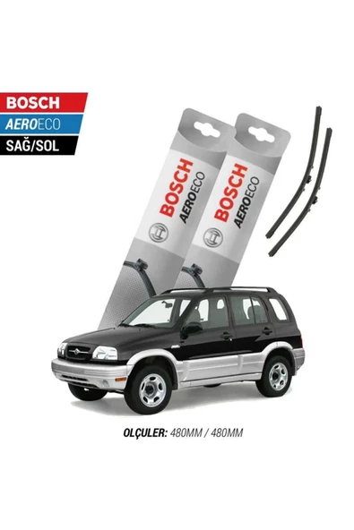 Suzuki Grand Vitara 2001 Model Bosch Aeroeco Muz Silecek Takımı ürün görseli 1