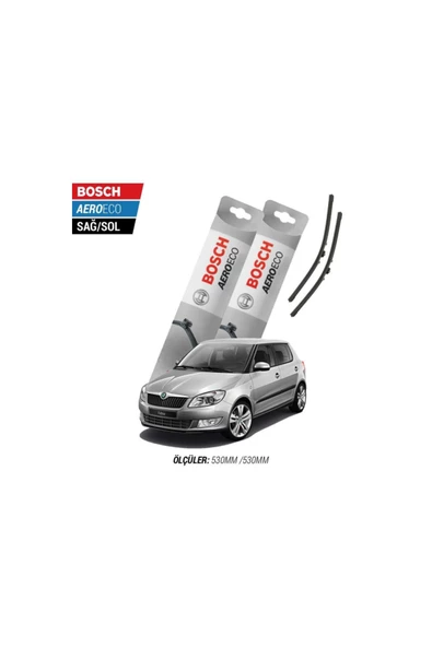 Skoda Fabia 2008 Model Bosch Aeroeco Muz Silecek Takımı ürün görseli 1
