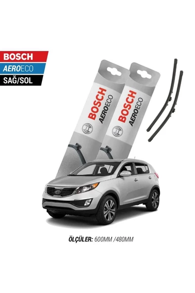 Kia Sportage 2012 Model Bosch Aeroeco Muz Silecek Takımı ürün görseli 1