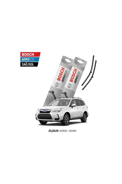 Subaru Forester 2017 Model Bosch Aeroeco Muz Silecek Takımı ürün görseli 1