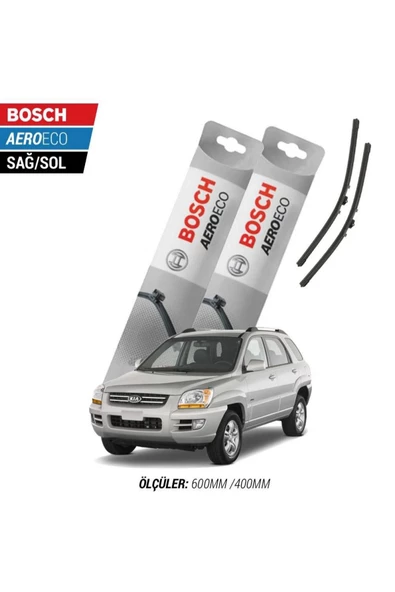 Kia Sportage 2007 Model Bosch Aeroeco Muz Silecek Takımı ürün görseli 1
