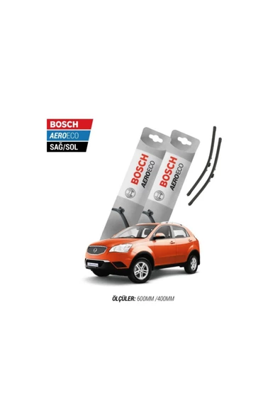 Ssangyong Korando 2015 Model Bosch Aeroeco Muz Silecek Takımı ürün görseli 1