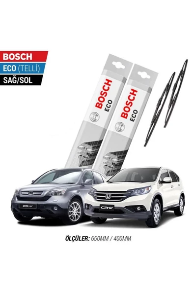Honda Crv 2019 Model Silecek Takımı Bosch Eco (telli) ürün görseli 1