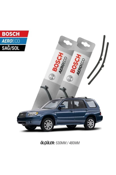 Subaru Forester 2005 Model Bosch Aeroeco Muz Silecek Takımı ürün görseli 1
