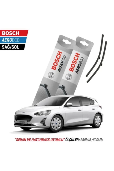 Ford Focus 4 2021 Model Bosch Aeroeco Muz Silecek Takımı ürün görseli 1
