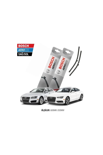 Audi A7 2016 Model Bosch Aeroeco Muz Silecek Takımı ürün görseli 1