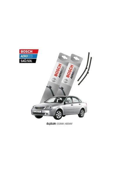 Chevrolet Lacetti 2007 Model Bosch Aeroeco Muz Silecek Takımı ürün görseli 1