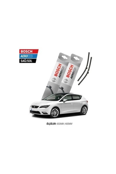 Seat Leon MK3 2015 Model Bosch Aeroeco Muz Silecek Takımı ürün görseli 1