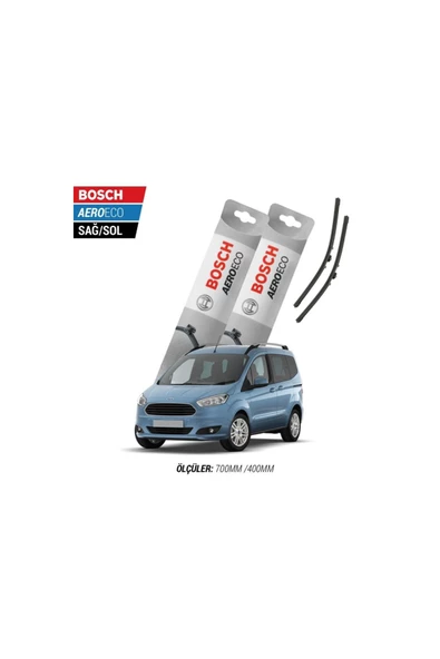 Ford Courier 2018 Model Bosch Aeroeco Muz Silecek Takımı ürün görseli 1