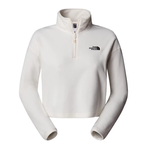 The North Face Kadın 100 GLACIER CROPPED YARIM FERMUAR POLAR NF0A855N4HP1 ürün görseli 1