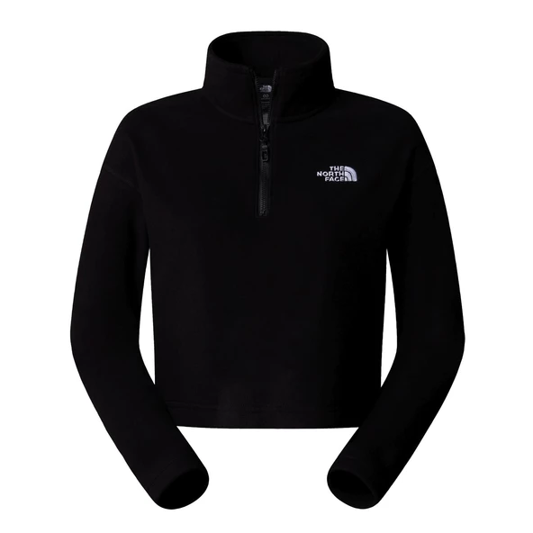 The North Face Kadın 100 GLACIER CROPPED YARIM FERMUAR POLAR NF0A855N4H01 ürün görseli 1