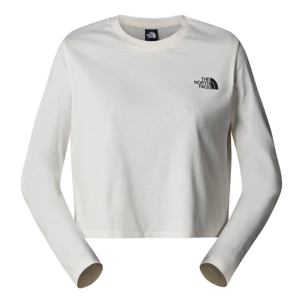 The North Face Kadın L/S SIMPLE DOME CROP Tişört  NF0A89FKQLI1 ürün görseli 1