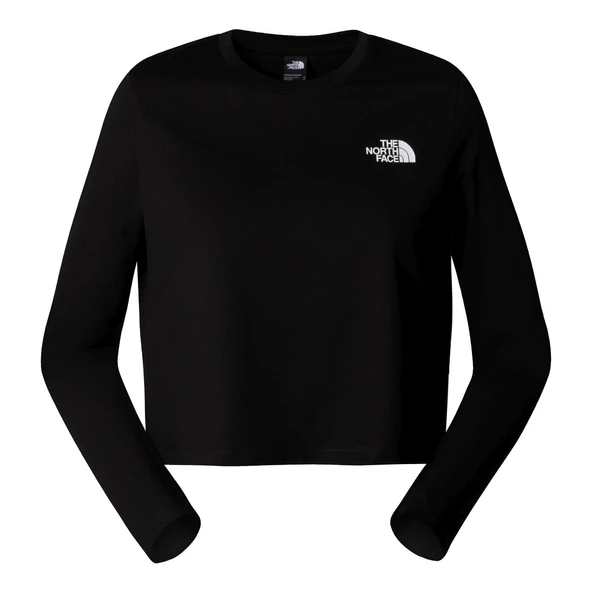 The North Face Kadın L/S SIMPLE DOME CROP Tişört  NF0A89FKJK31 ürün görseli 1