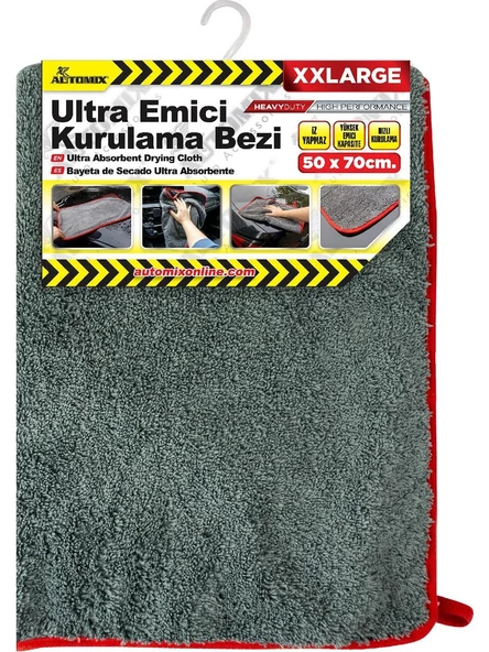 AUTOMİX ULTRA EMİCİ KURULAMA BEZİ 50x70 ürün görseli 1