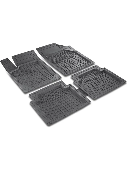 AUTOMİX KESİLEBİLİR SİYAH 3D HAVUZLU PASPAS ürün görseli 1