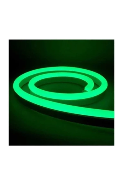 Ct-4555 12v Yeşil Neon Hortum Esnek Led Flexible 5 Metre ürün görseli 1