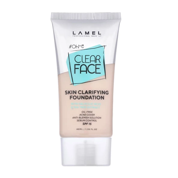 Lamel Oh My Clear Face Fondöten No 401 ürün görseli 1