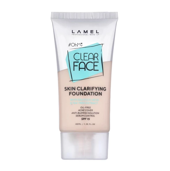 Lamel Oh My Clear Face Fondöten No 402 ürün görseli 1