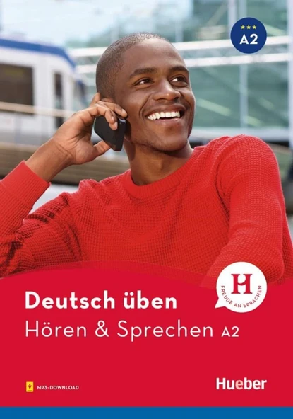 Deutsch üben - Hören & Sprechen A2: Buch mit Audios online (Hueber) ürün görseli 1