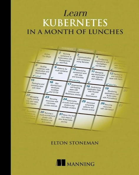 Learn Kubernetes in a Month of Lunches Elton Stoneman ürün görseli 1