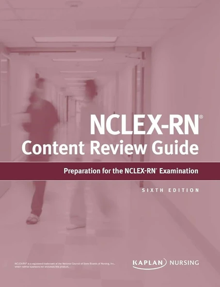 NCLEX-RN Content Review Guide (Kaplan Test Prep) Sixth Edition ürün görseli 1