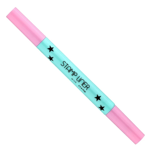 LAMEL OhMy Stamp Yıldız Şeklinde Damgalı Çift Taraflı Eyeliner No 402 ürün görseli 1