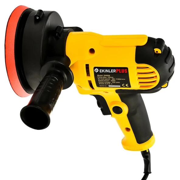 PTTAVM: Dikey Polisaj Zımpara Makinesi 125mm Devir Ayarlı EEA233