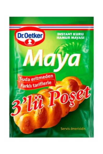DR. OETKER Dr Oetker Instant Maya 3-lü (6'LI) ürün görseli 1