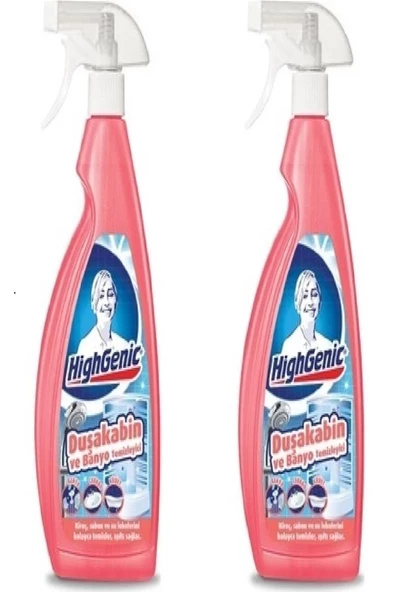 HİGHGENİC Duşakabin Ve Banyo Temizleyici 750 ml 1 Adet ürün görseli 1