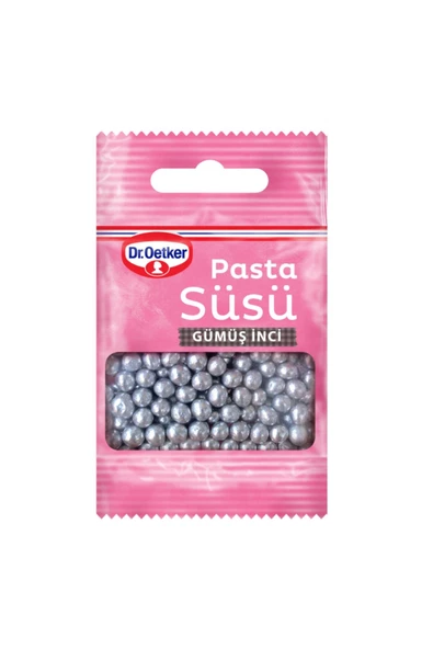 DR. OETKER Dr.oetker Pasta Süsü Gümüş Inci 10 G 5 * Adet ürün görseli 1