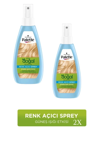 PALETTE Kalıcı Doğal Renkler Renk Açıcı Sprey X 2 Adet ürün görseli 1